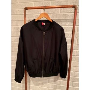Nylon Bomber Jacket